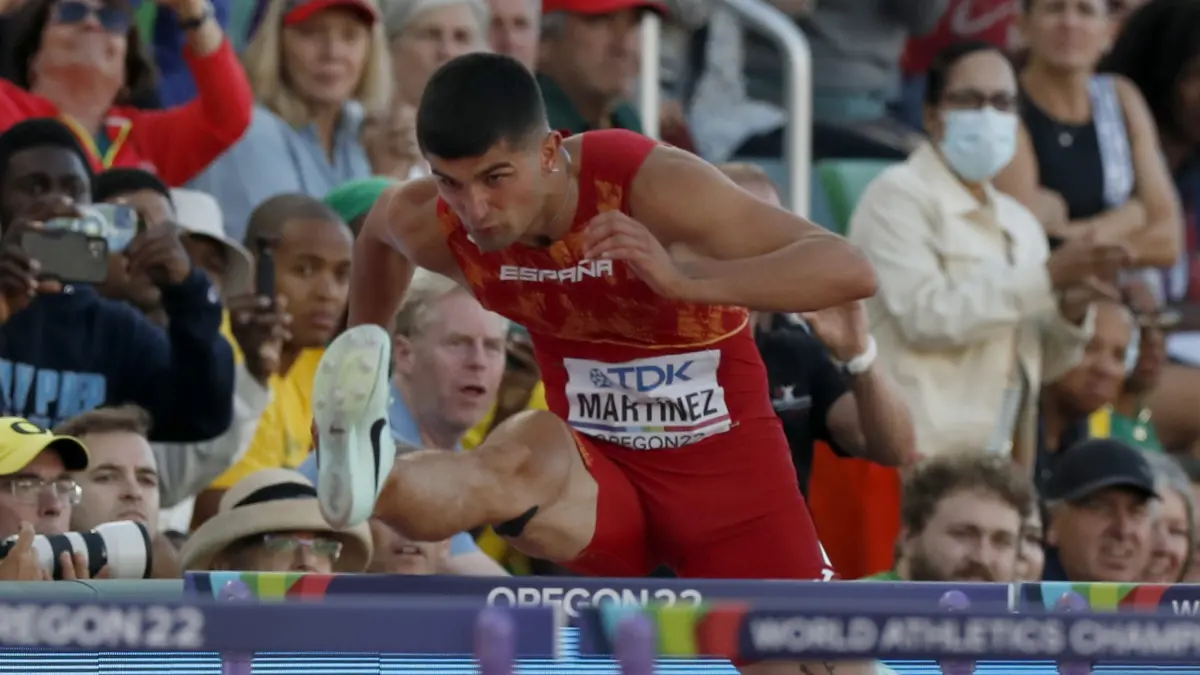 Fotos: Asier Martínez, bronce en 110 vallas en el Mundial de atletismo ...