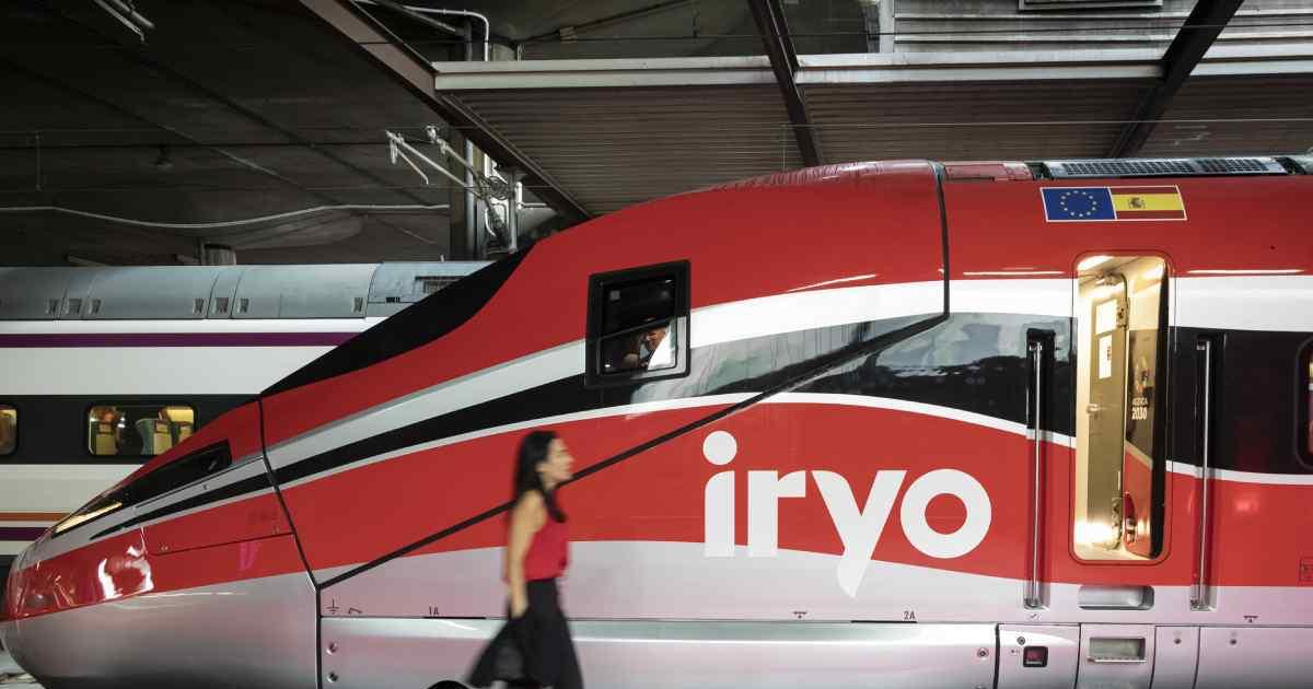 pedal Aja trigo Horarios y precios de trenes Iryo entre Madrid, Zaragoza y Barcelona