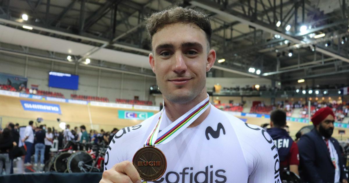 Alejandro Martínez di Spagna, bronzo con record ai Campionati del Mondo su pista