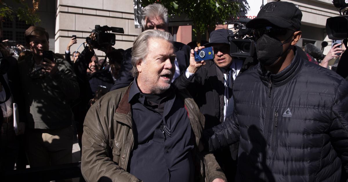 Steve Bannon, Exasesor De Trump, Condenado A Cuatro Meses De Cárcel