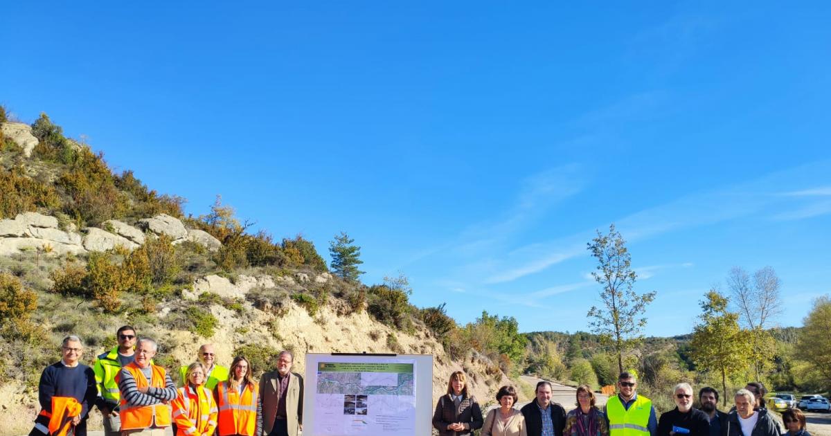 Las Obras De La A 1604 Entre El Cruce De Belarra Y El De Artosilla Estarán Finalizadas En 6868