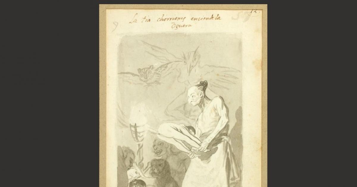  Los dibujos más escatológicos y groseros de Goya se subastan en Francia