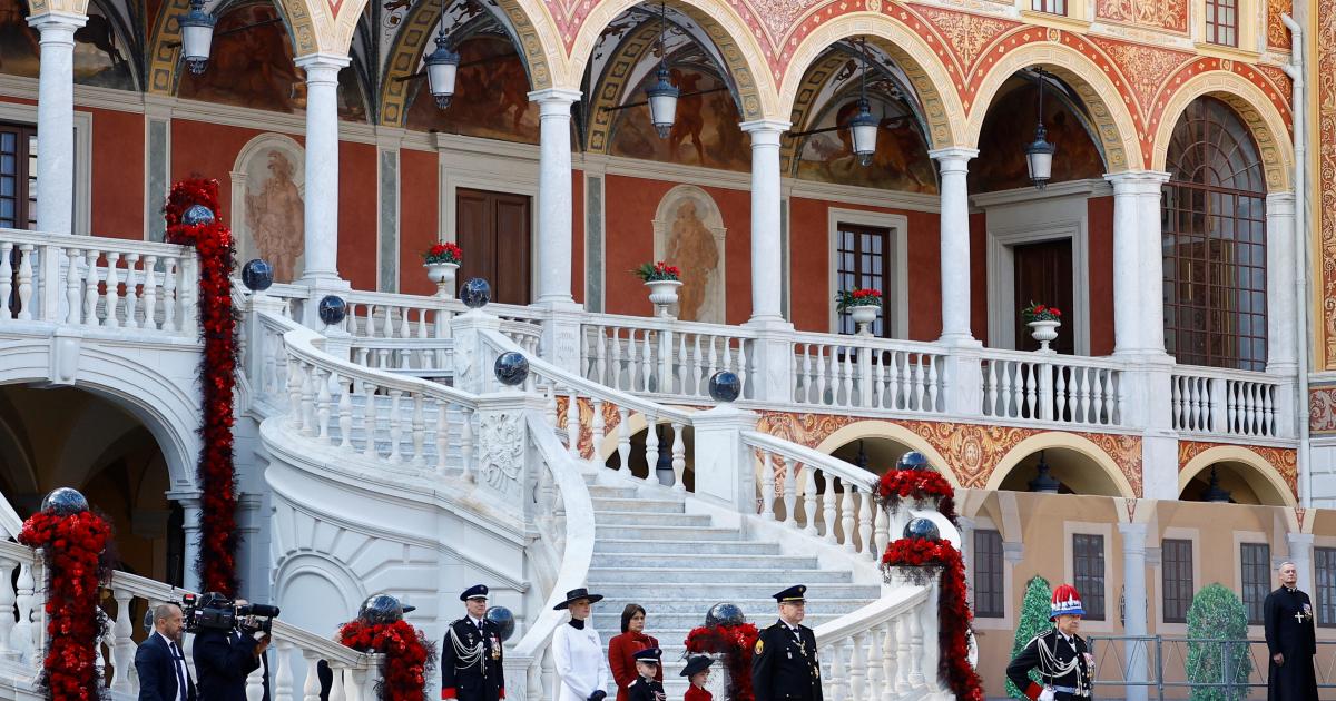 Los Grimaldi, en familia el día de la Fiesta Nacional de Mónaco Imágenes