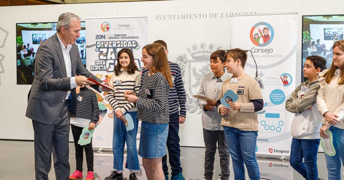 Los niños y adolescentes de Zaragoza quieren una ciudad más inclusiva Los niños y adolescentes de Zaragoza quieren una ciudad más inclusiva