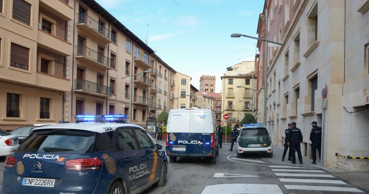 Los dos detenidos por un apuñalamiento en la Zona de copas de Teruel