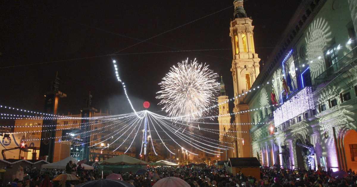 Así será el cotillón de Nochevieja en la plaza del Pilar de Zaragoza