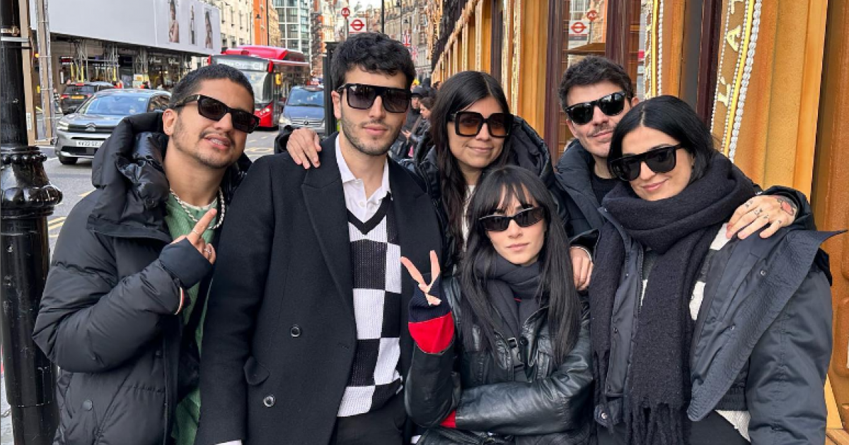 Aitana y Sebastián Yatra reciben juntos el nuevo año en Londres