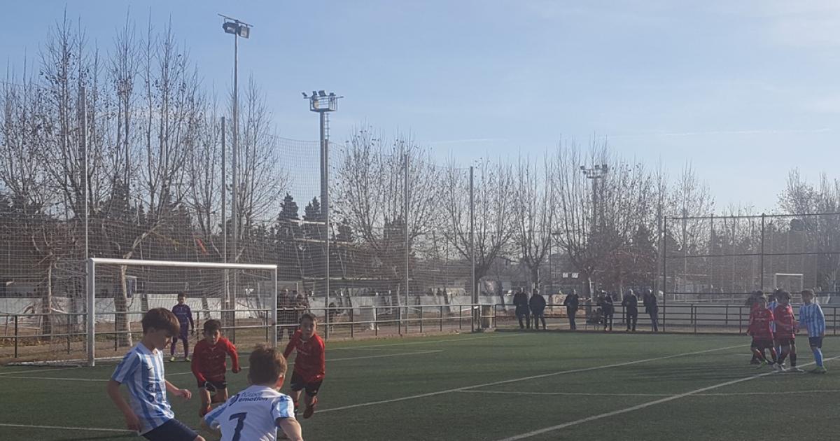 Benjamín Preferente. Grupo único. Racing Club Zaragoza 1-3 Montecarlo.