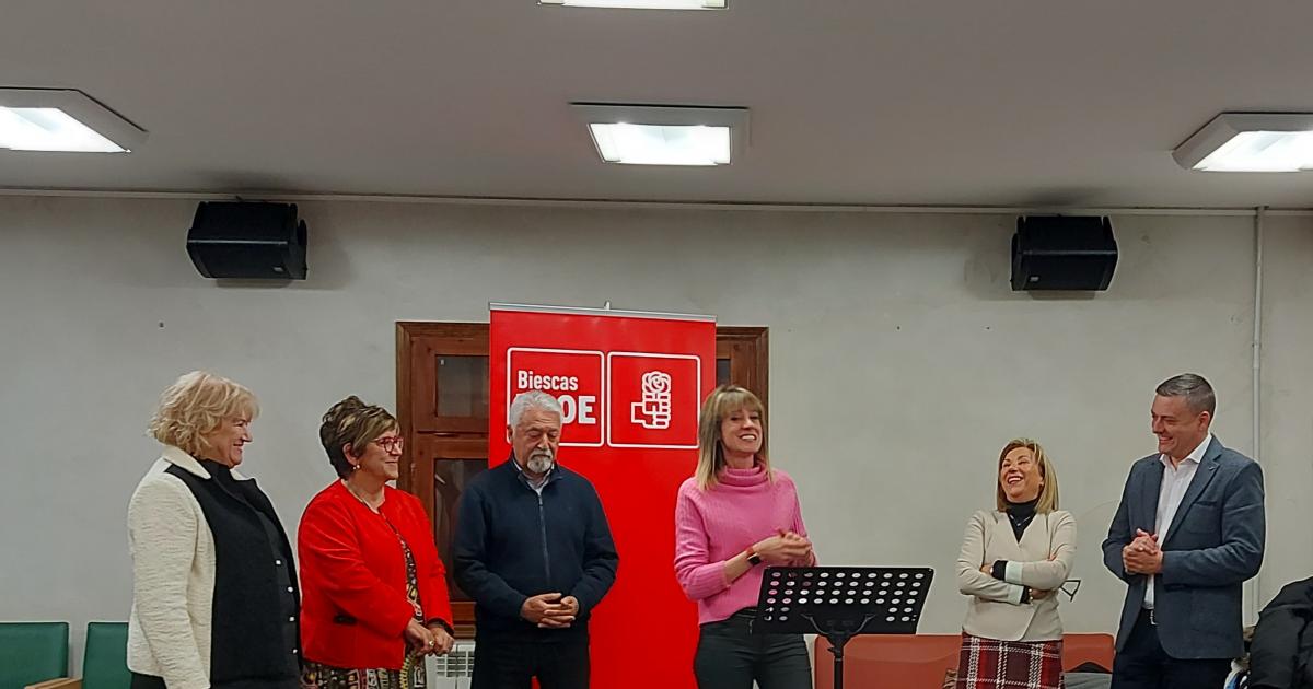 Lorena Cajal, candidata del PSOE a la alcaldía de Biescas