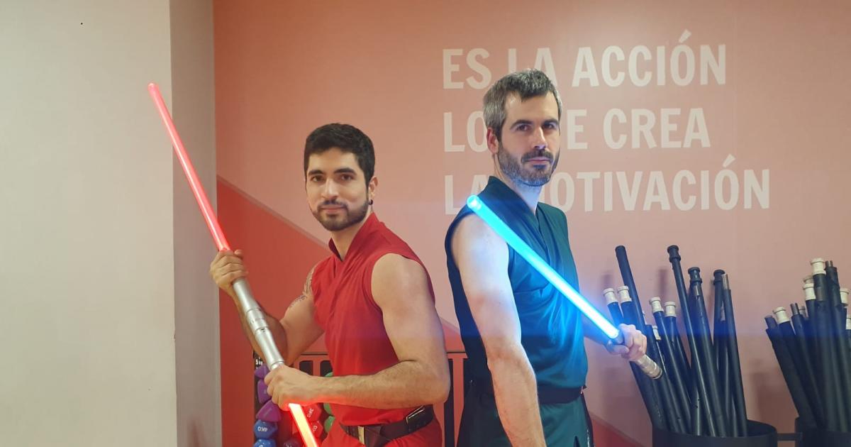 El combate con espadas láser al estilo 'Star Wars' llega a Zaragoza, Aragon