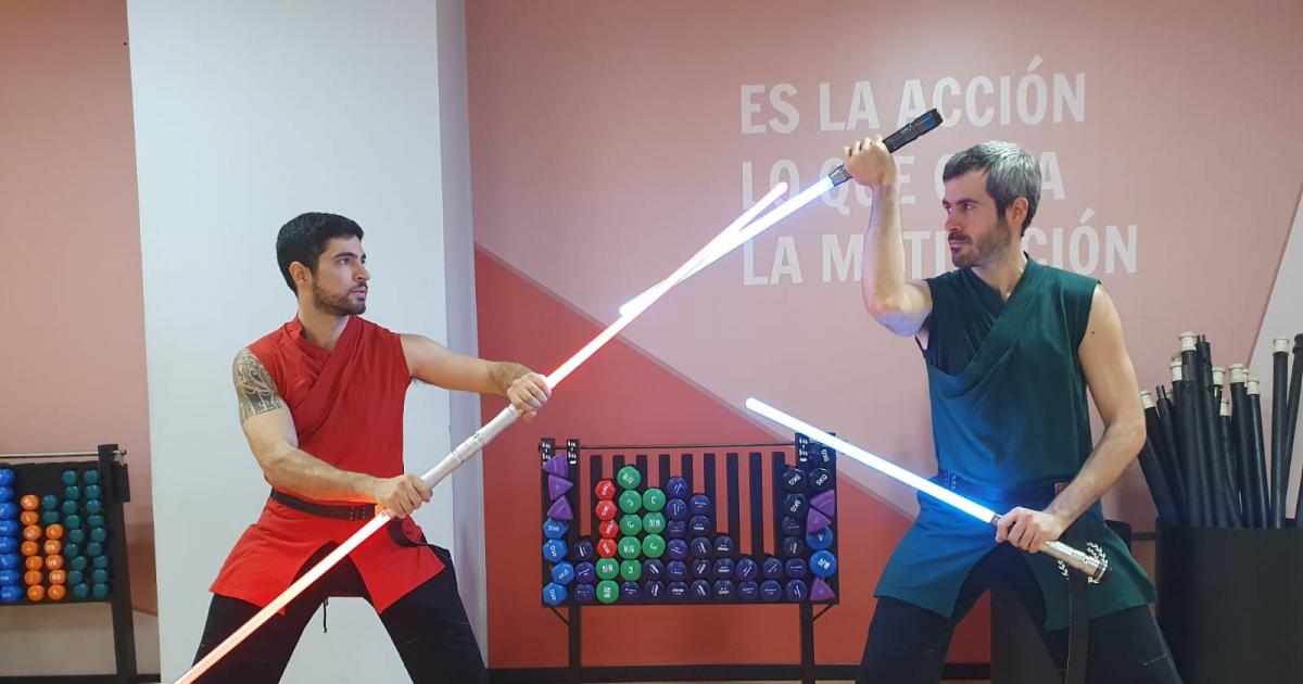 El combate con espadas láser al estilo 'Star Wars' llega a Zaragoza, Aragon