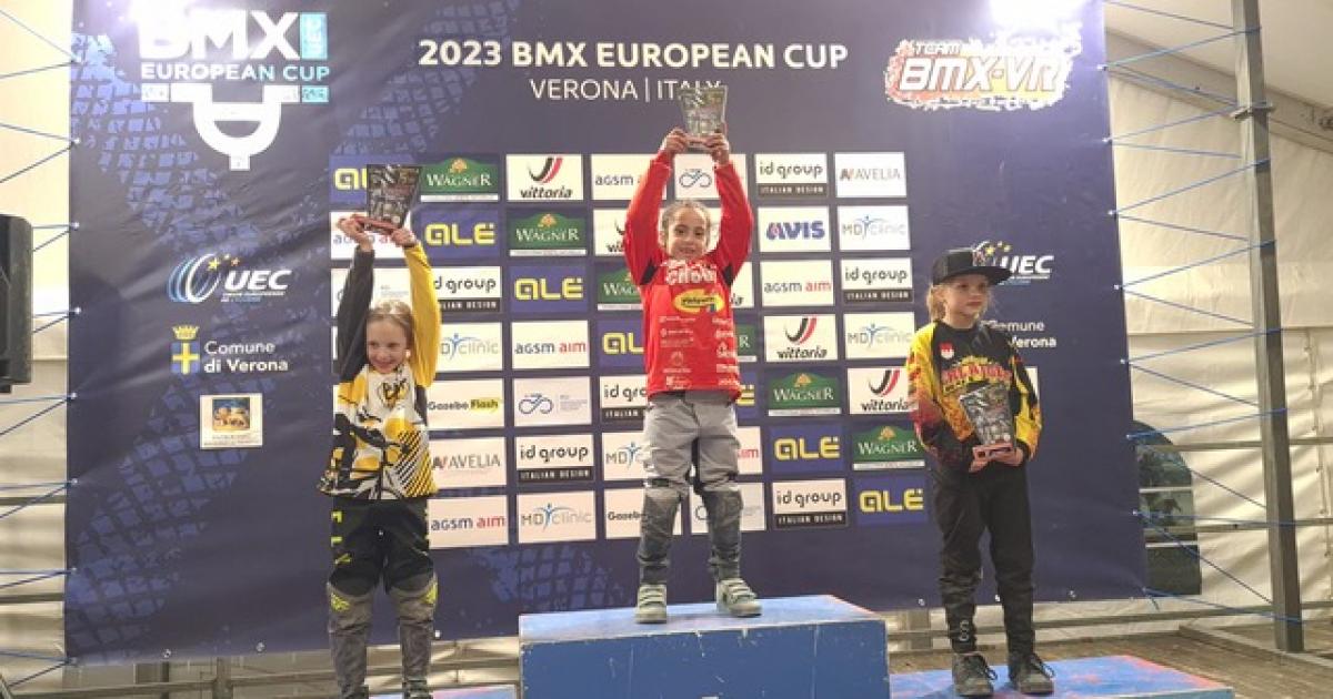 A aragonesa Laia Quatronne conquista a vitória na Taça da Europa de BMX em Itália