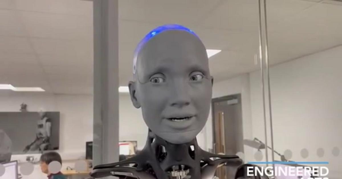 Video Ameca El Robot Humanoide Que Sorprende Y Asusta Prueba Expresiones Faciales Con Gpt3 Y Gpt4 6601