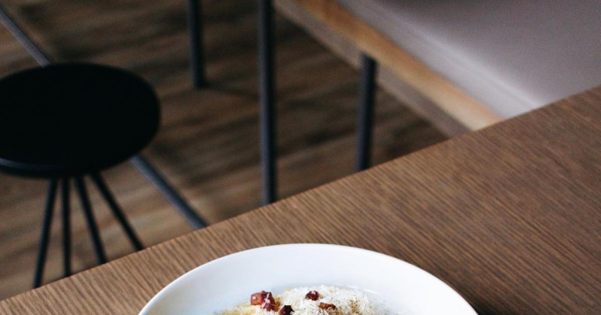 Carbonara auténtica de Gonzo Bitter Bar, en la plaza de los Sitios de