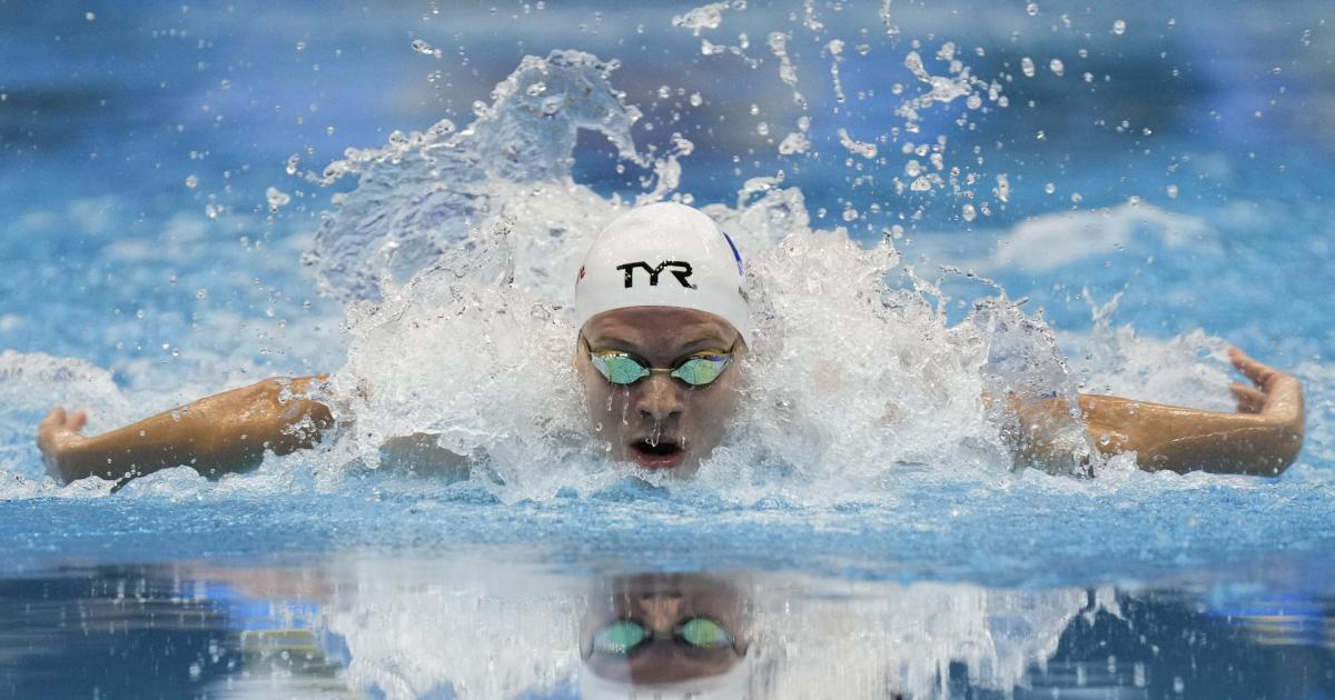 Frenchman Leon Marchand smashes Phelps’ 400 IM world record