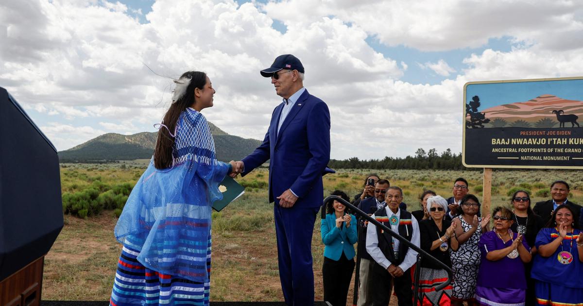 Biden protege tierras sagradas de las tribus de nativos americanos en