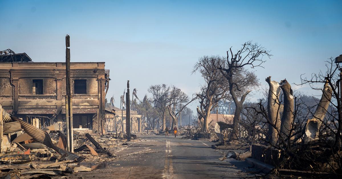 Fotos de los graves incendios que abrasan Hawái Imágenes