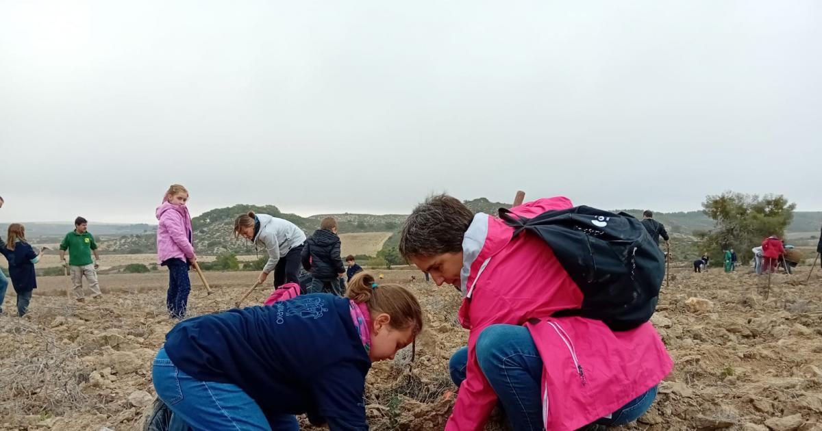 El Bosque de los Zaragozanos inicia su tercera temporada con la plantación de 300 nuevos árboles