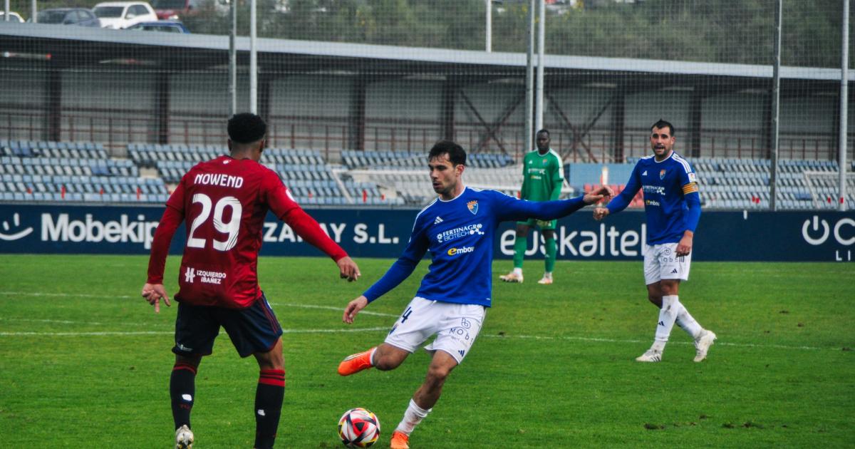 Primera RFEF. Grupo 1. Osasuna B 1-1 Teruel. Resultados.