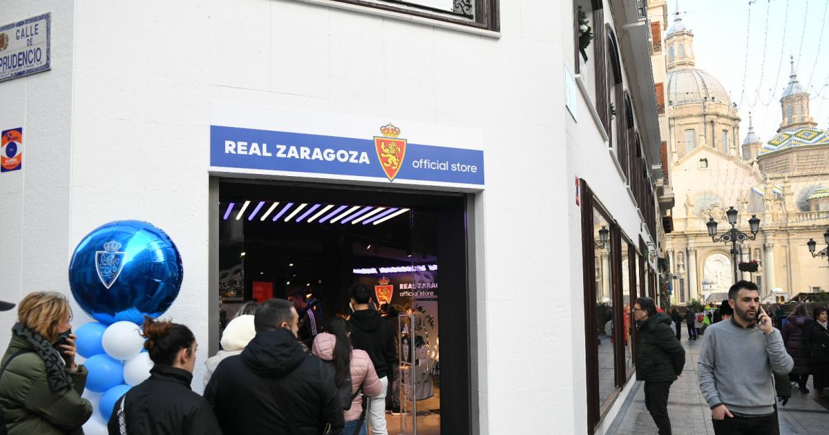 Fotos de la inauguración de la nueva tienda del Real Zaragoza Imágenes
