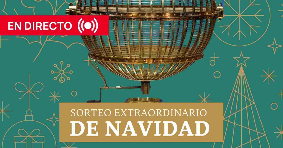 Lotería De Navidad 2023, En Directo: Los Números Premiados Del Sorteo