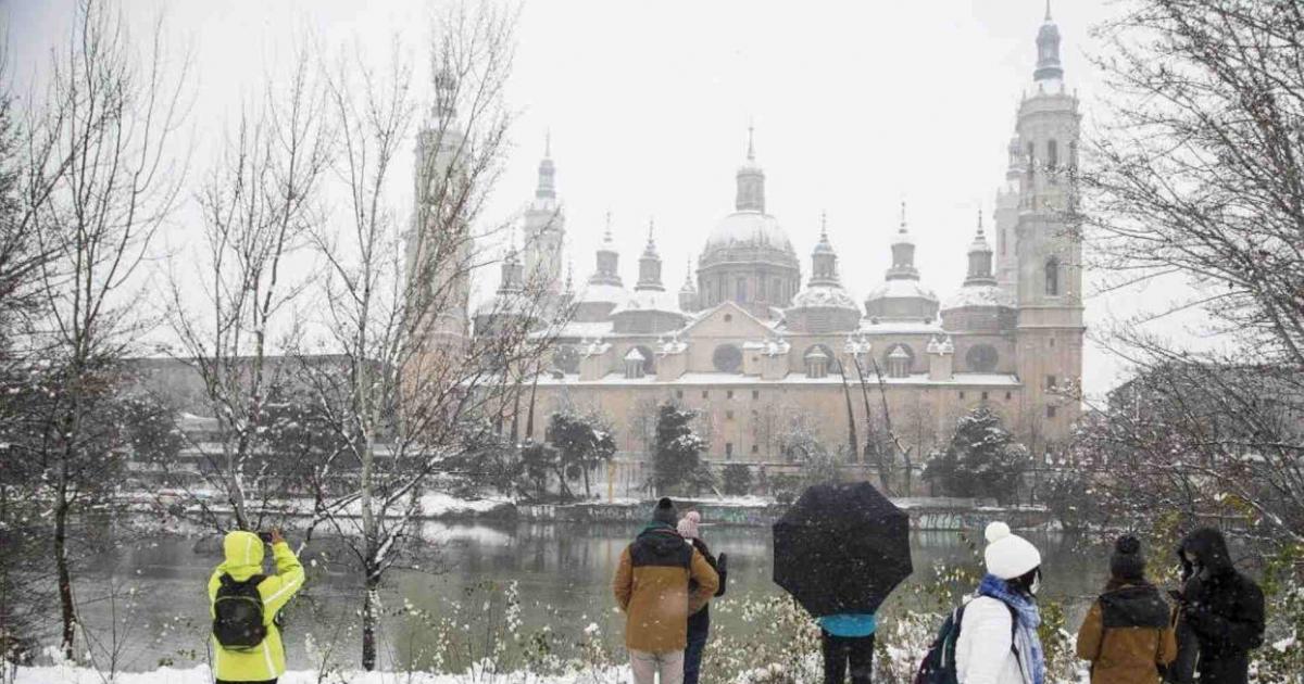 ¿Nieve en Zaragoza? Esto es lo que traerá el frío polar la próxima semana