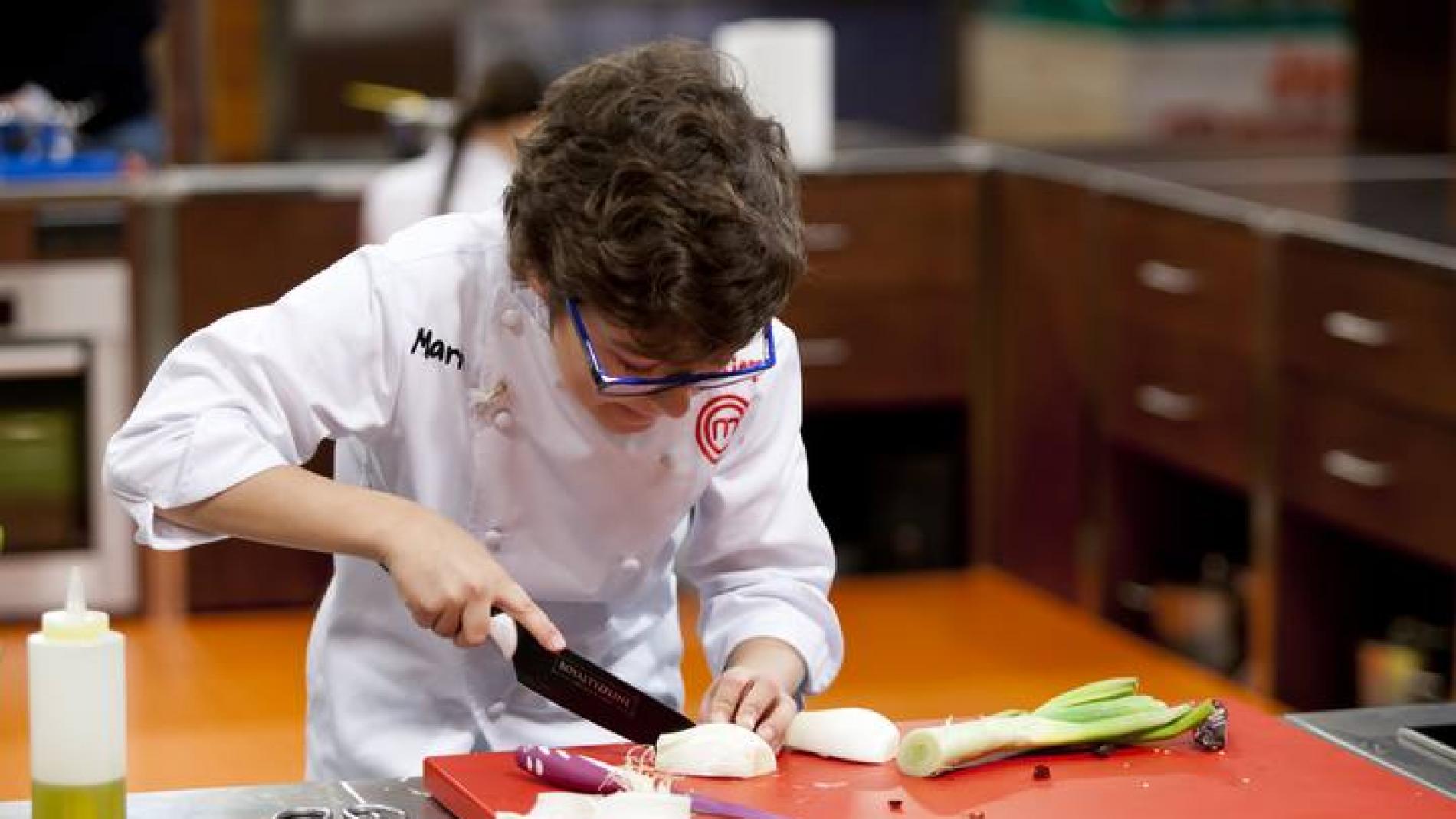 El ganador de MasterChef Junior cocinar en directo esta tarde en