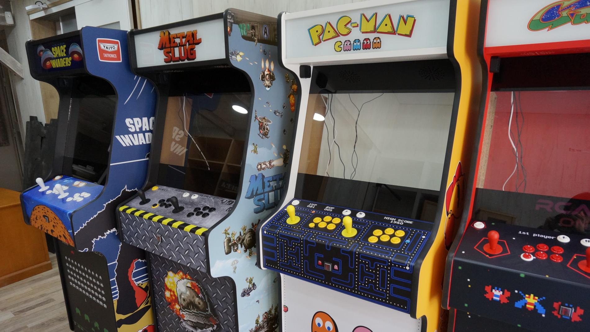 Máquinas recreativas arcade personalizadas en Madrid