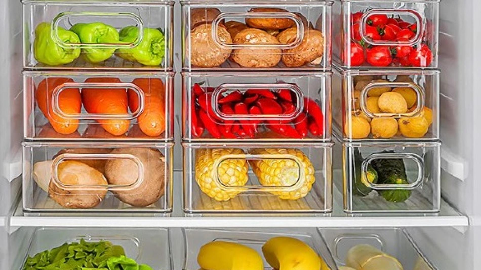 Organizador de frigorífico, los mejores accesorios para ordenar la nevera
