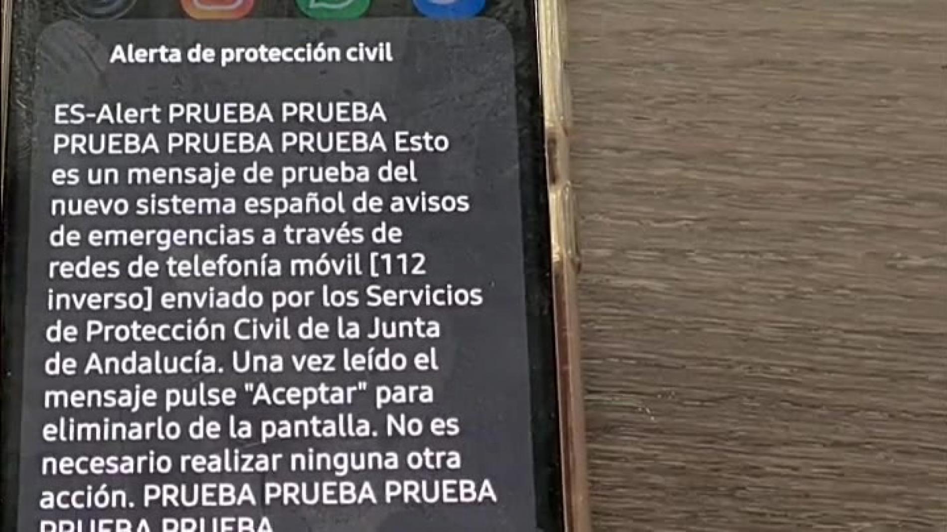 Todo un éxito”: el simulacro de alerta por emergencia llega al 90% de los  móviles de Barcelona - El Periódico