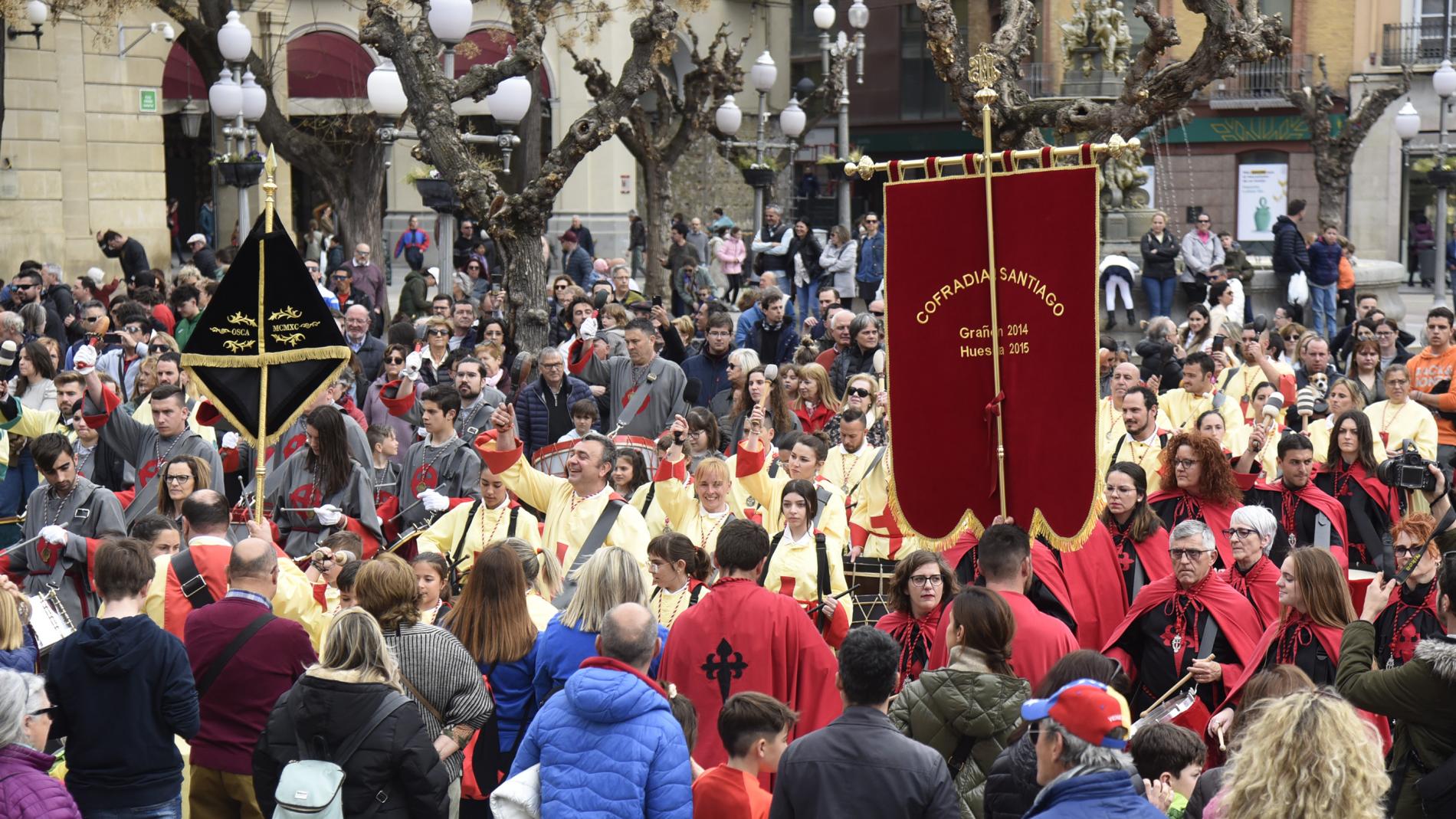 Los tambores de Semana Santa comienzan a asomar por Zaragoza