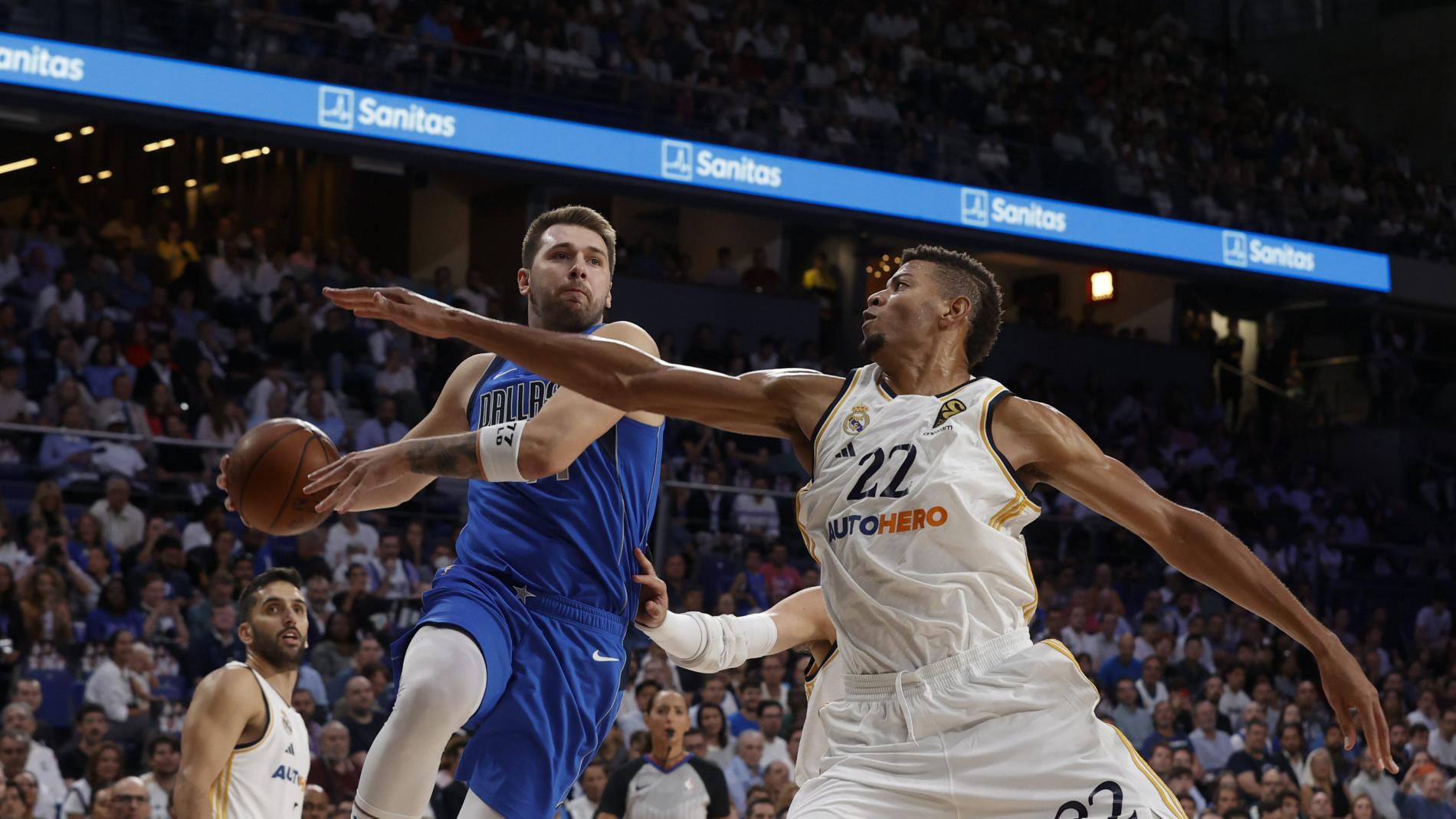 Basquete: Dallas Mavericks perde amistoso para Real Madrid na Espanha