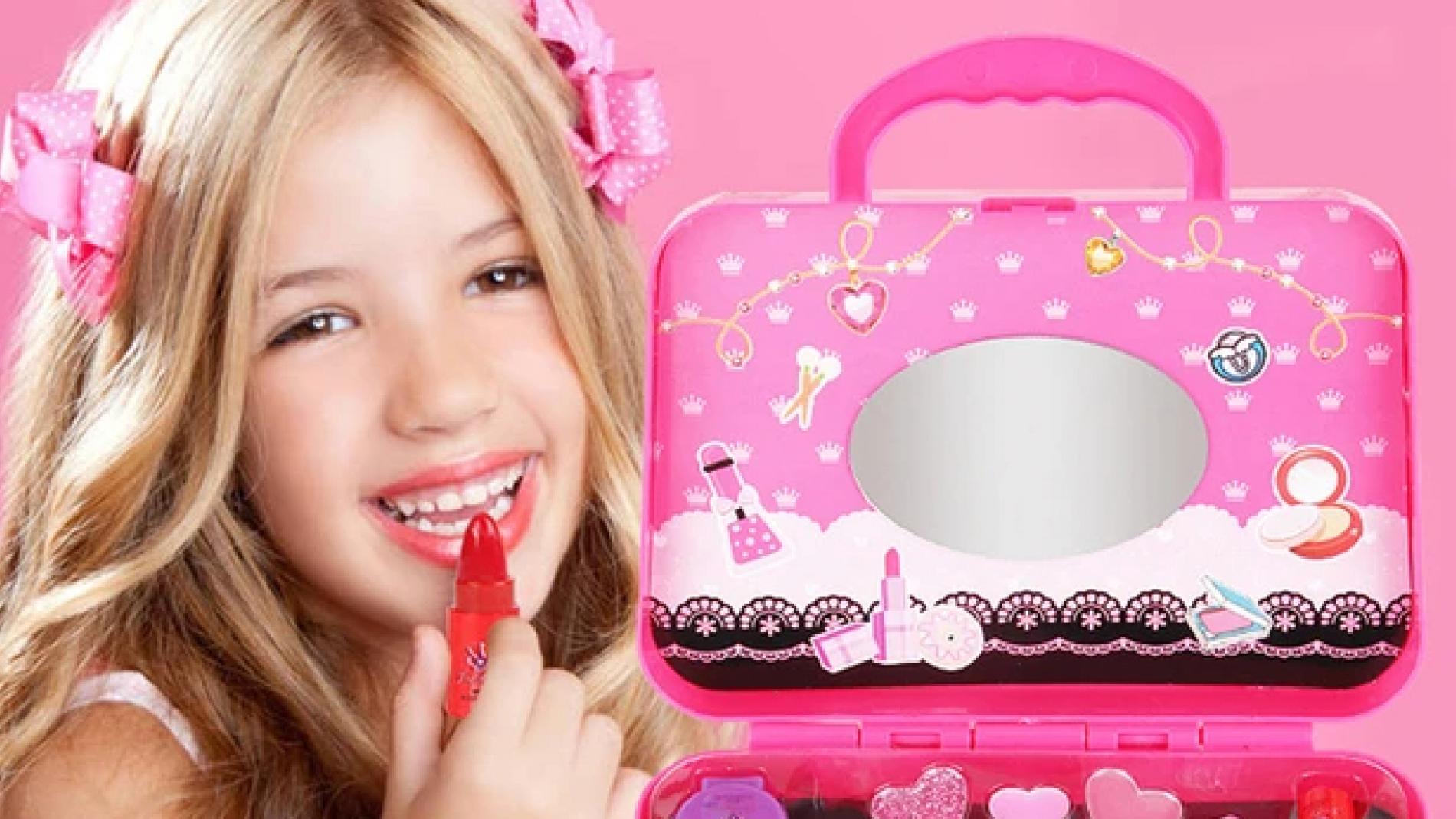 Bolso de juego para niñas pequeñas – Bolso de niña con maquillaje