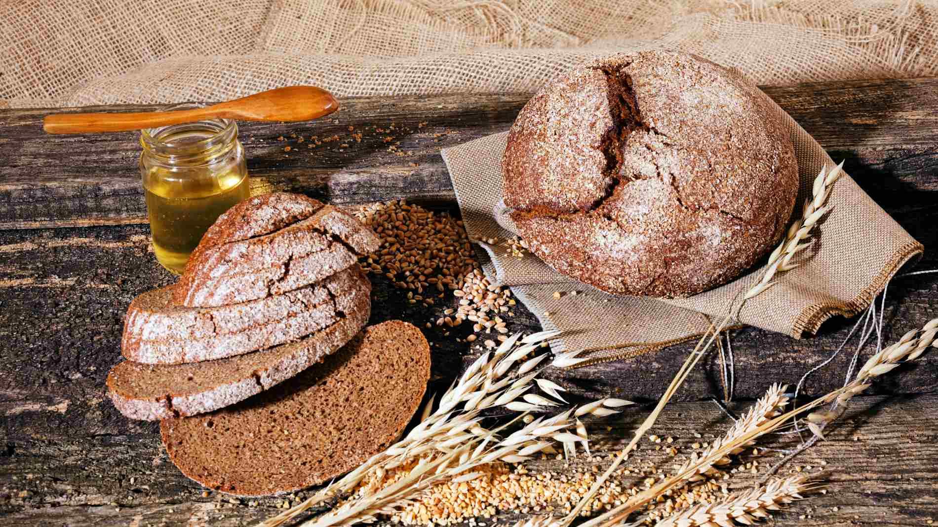 Barra 100% integral de trigo.  Distribución de Pan saludable Madrid