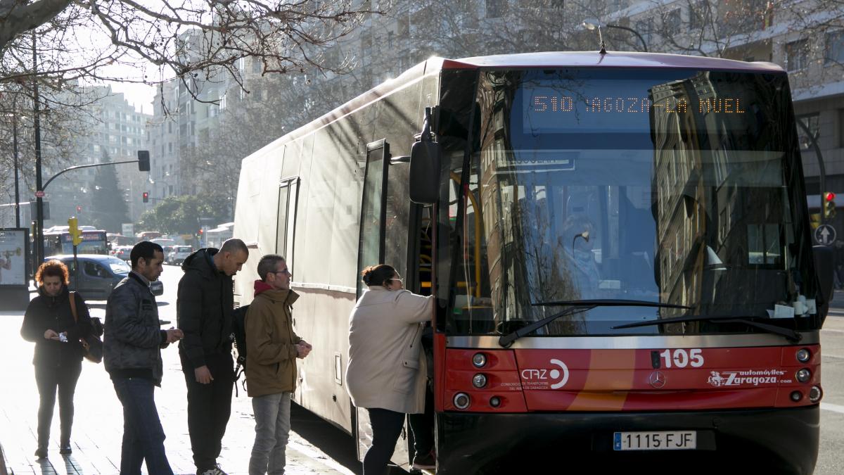 Los viajeros del bus del entorno de Zaragoza aumentan por quinto año ... Los viajeros del bus del entorno de Zaragoza aumentan por quinto año ...