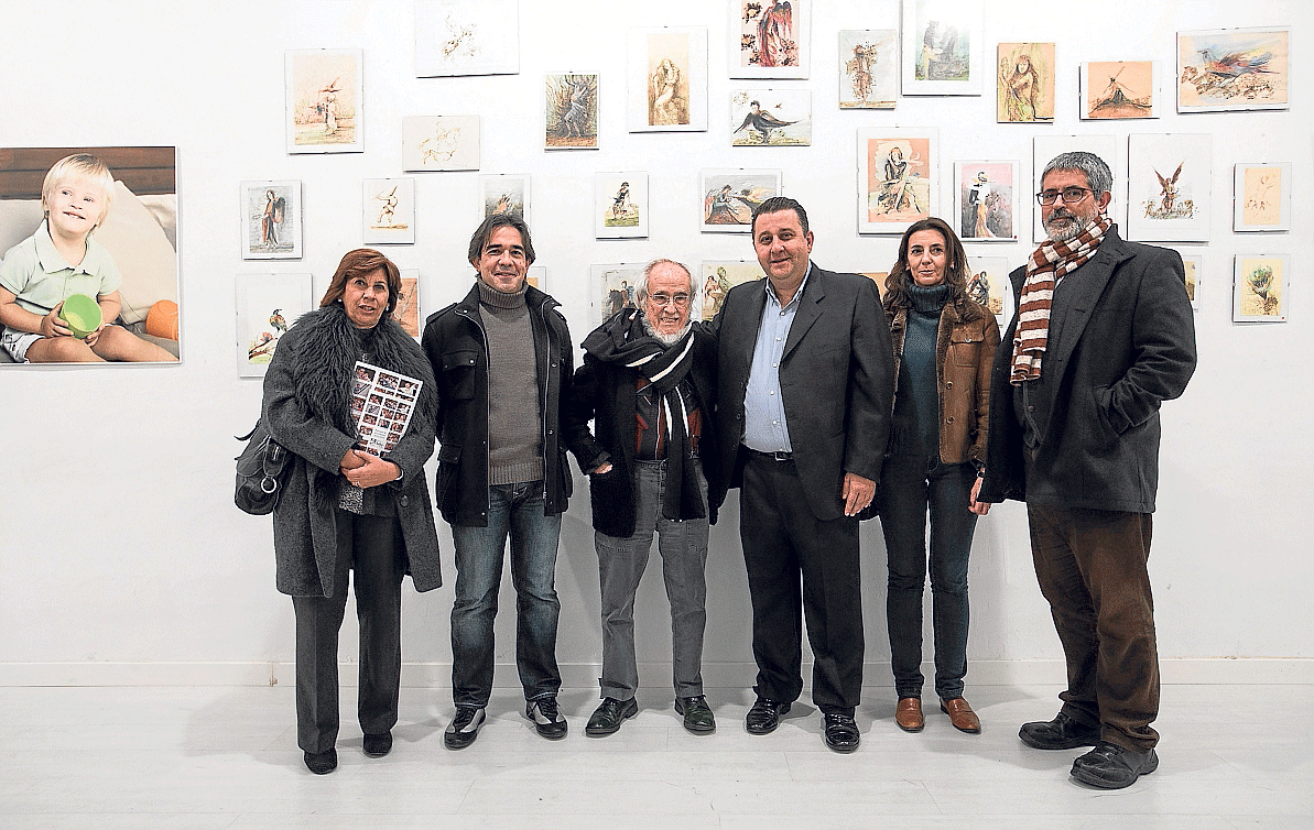 Reyes Campillo, Humberto Vadillo, Ginés Liébana, Fernando Gasca, Macarena de Mergelina y Chaime Marcuello