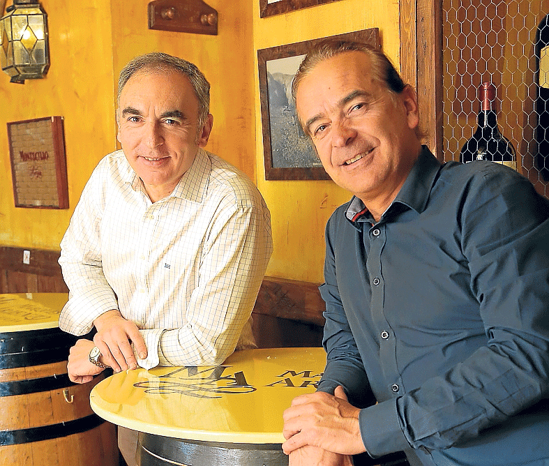 José Luis Solanilla y Miguel Ángel Vicente