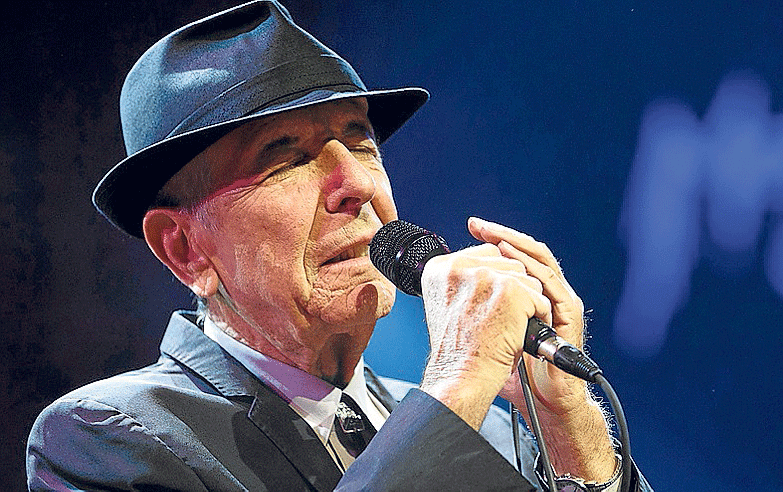 Leonard Cohen ha traído un disco en estudio y otro en directo