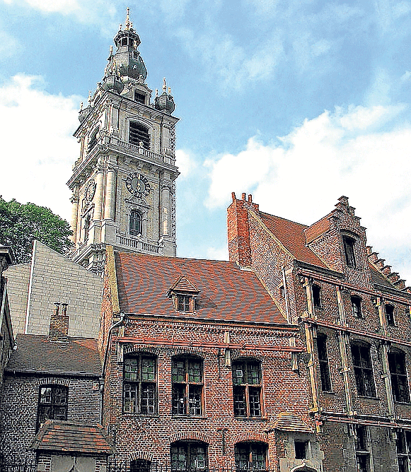 La medieval ciudad belga de Mons