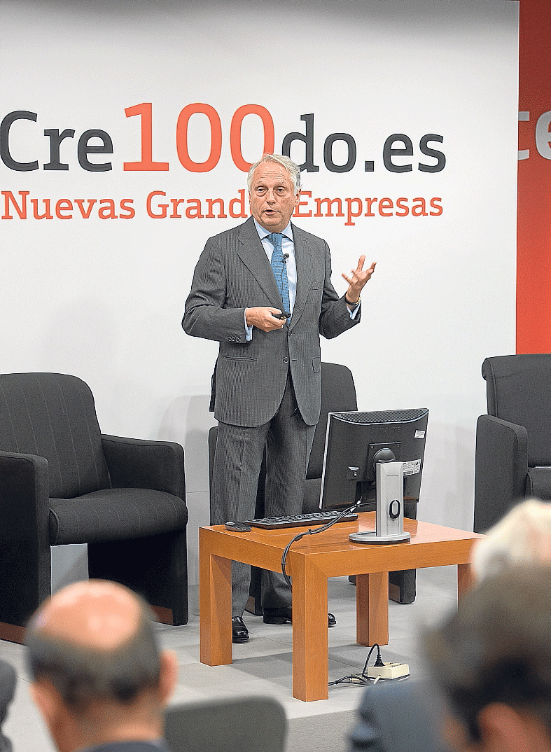 El director. Carlos Mira es el alma del proyecto Cre100do, al que aporta su amplia experiencia como ejecutivo de empresas de tecnología