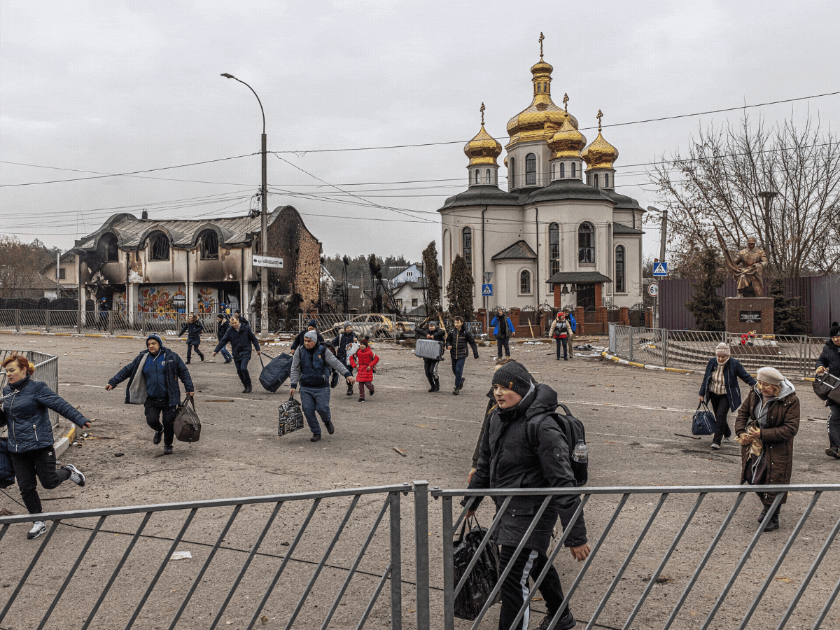Fotos de la guerra en Ucrania el 7 de marzo de 2022