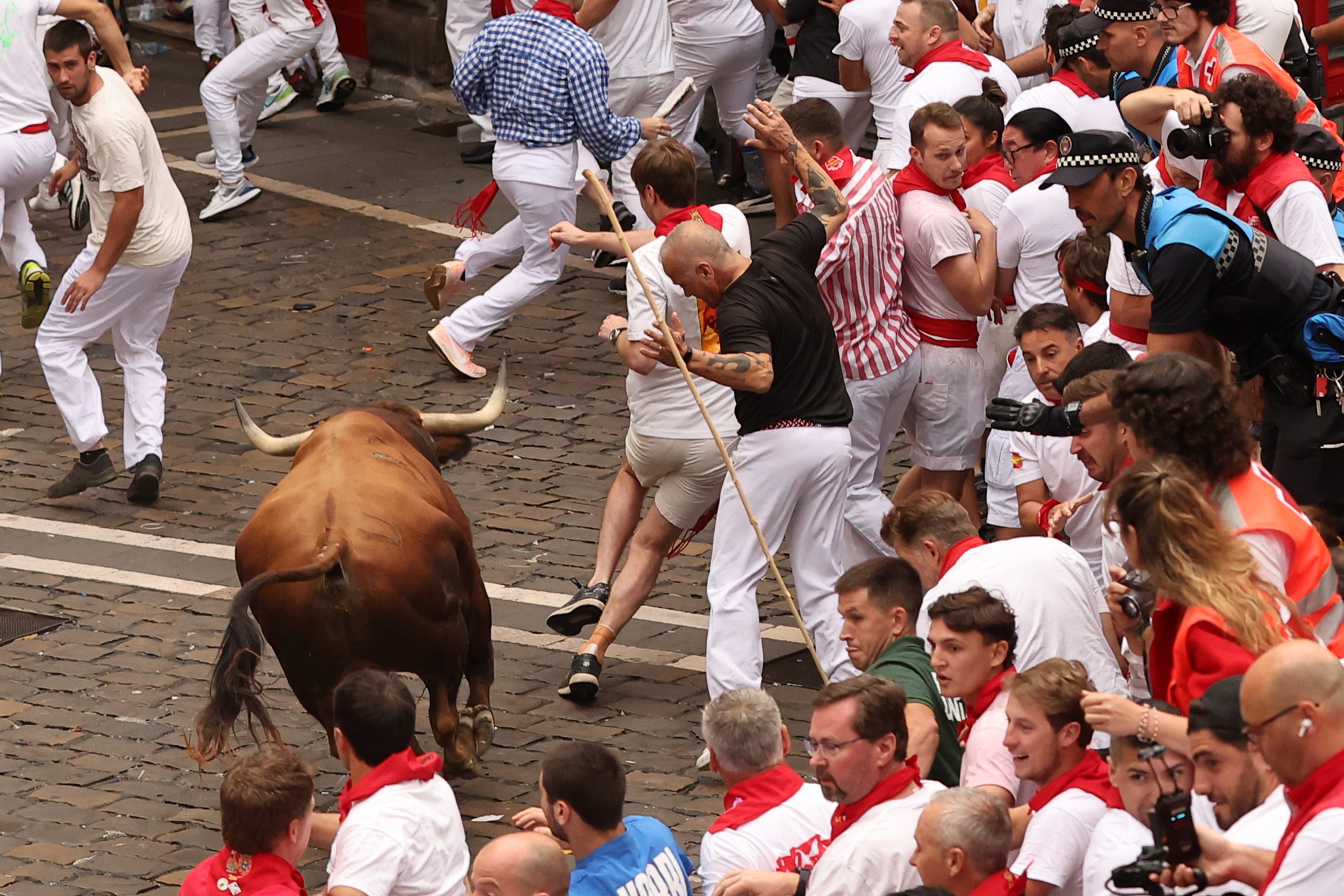 Primer encierro de San Fermín 2023 Imágenes