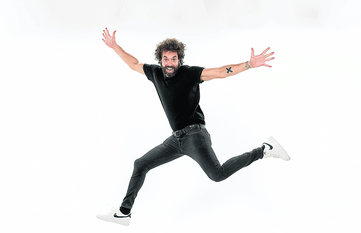 Juan Ibáñez, la voz de la popular hormiga Trancas, hace unos días en Madrid