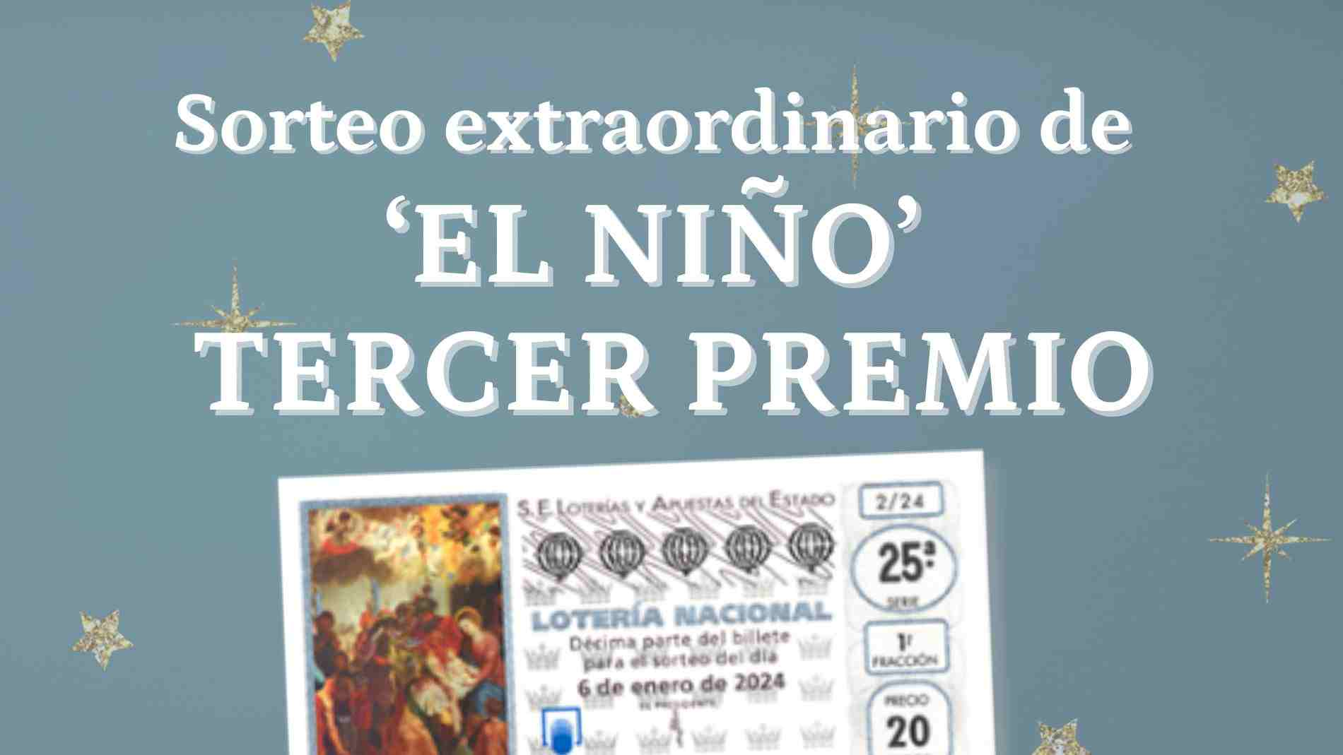 Este Ha Sido El Número Ganador Del Tercer Premio De La Lotería Del Niño ...