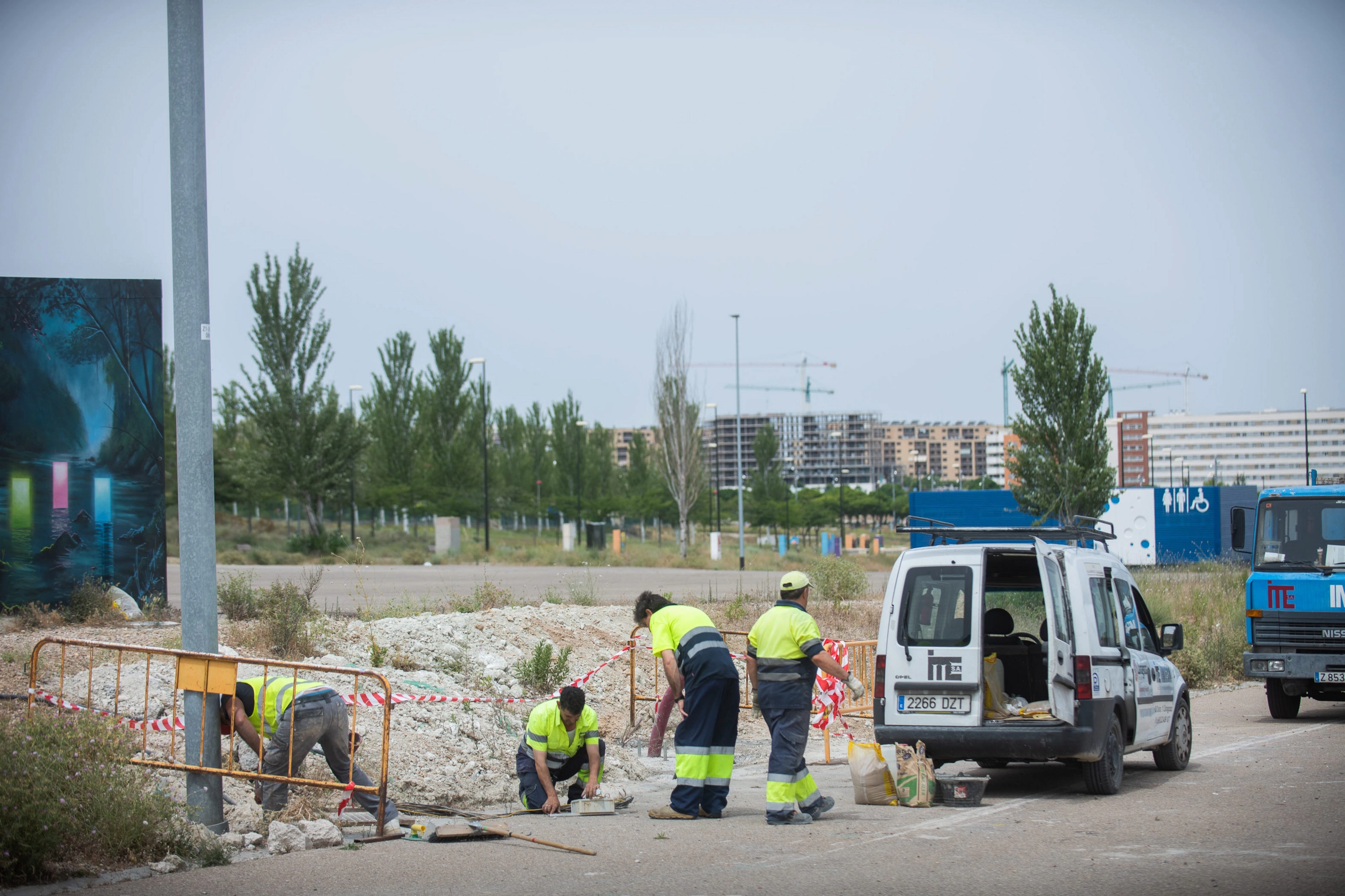 Comienzan las obras de ampliación del Espacio Zity para las fiestas del ...