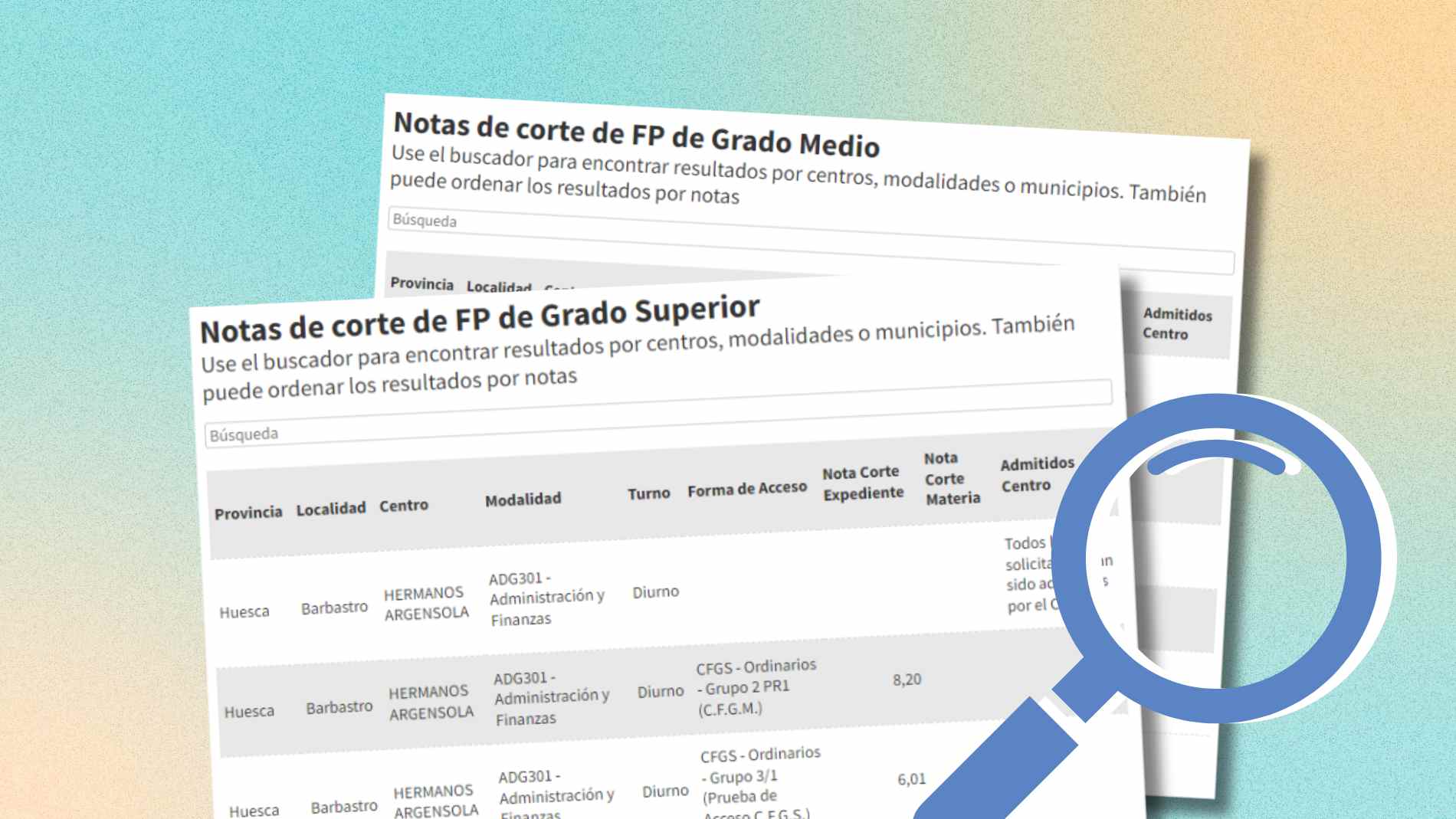 Estas Son Las Notas De Corte De La Fp De Grado Superior En Zaragoza