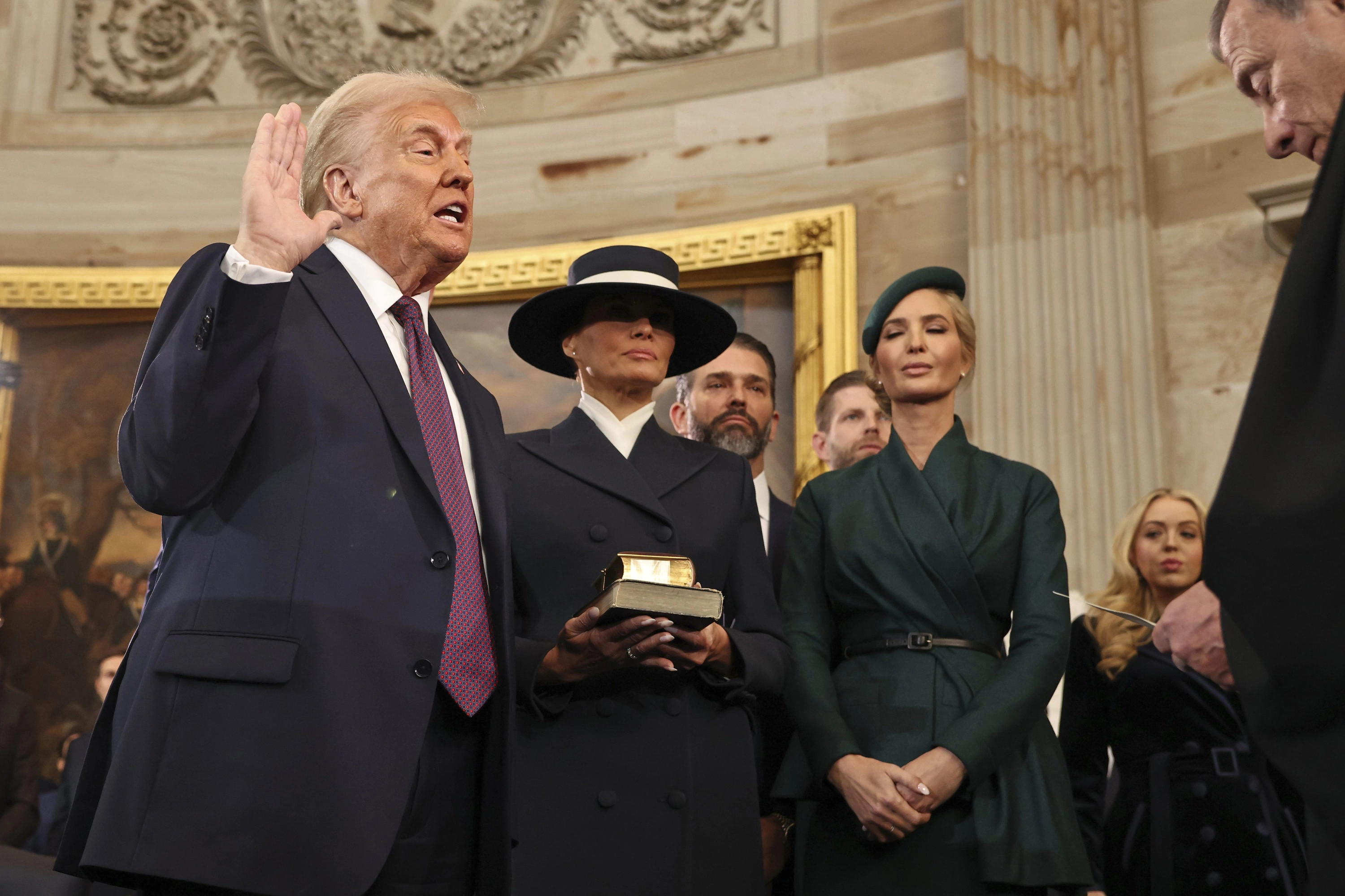 Fotos La toma de posesión del nuevo presidente de Estados Unidos