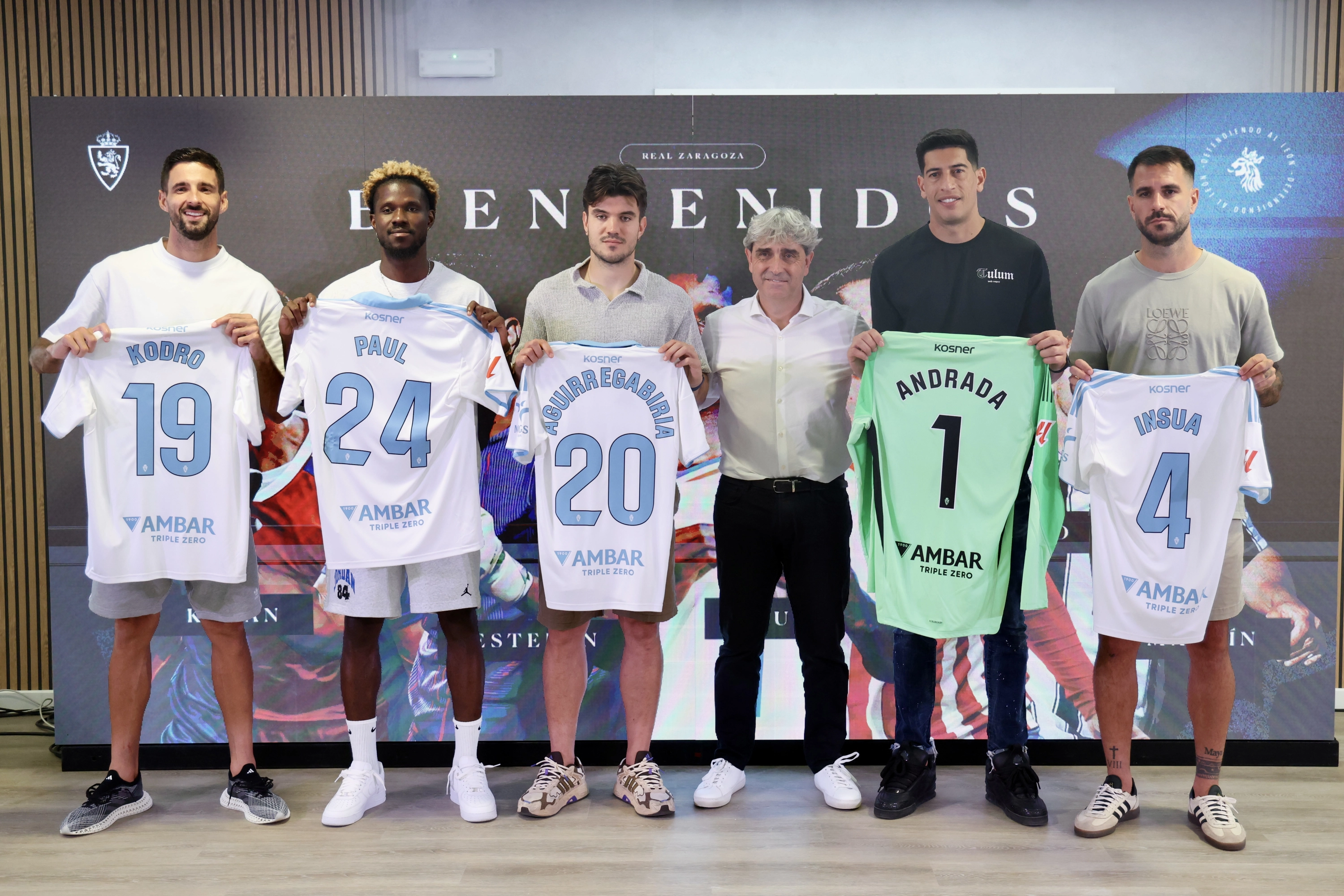 Los últimos fichajes del Real Zaragoza irradian ganas e ilusión